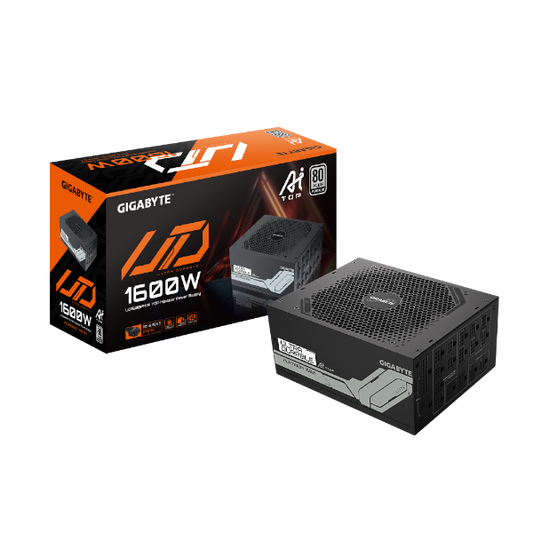 ספק כוח Gigabyte UD1600PM PG5 AI TOP 80 Plus Platinum Moddular
