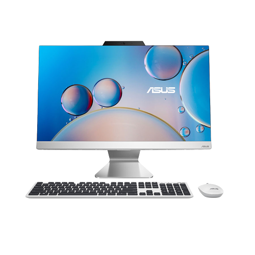נייח ASUS AIO A3402 i5-1235U 8GB 512nvme 23.8 FHD DOS White