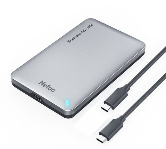 קופסא חיצונית Netac USB Type-C 2.5 Inch SATA HDD Case