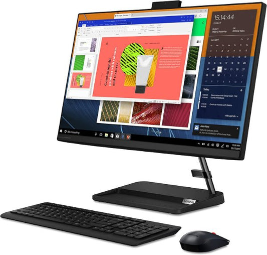 נייח LENOVO AIO 3 i5-12450H 8GB 256Nvme gen4 23.8 FHD DOS Black