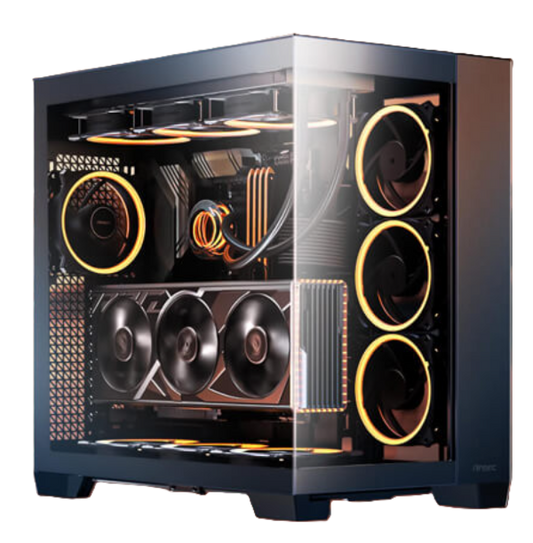מארז Antec C8 Mid-Tower E-ATX 3X360 Radiator Support Type-c Black