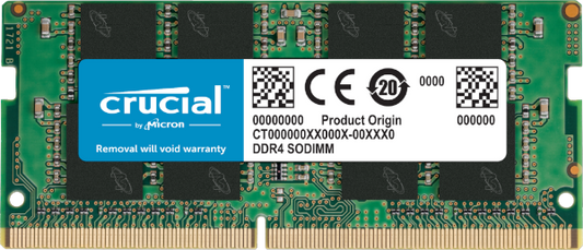 זכרון לנייד Crucial SODIM 8GB 3200Mhz DDR4 1.2V CL22