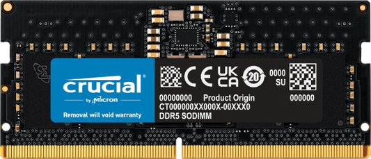 זכרון לנייד Crucial 8GB DDR5 5600MHZ C46 SODIMM