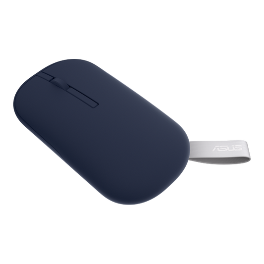 עכבר אלחוטי ASUS MD100 Dark blue 2.4GHz BT