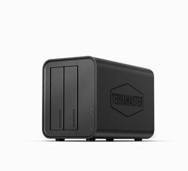 שרת אחסון Terramaster F2-424 2-BAY NAS N95 8GB DDR5 2.5GbE