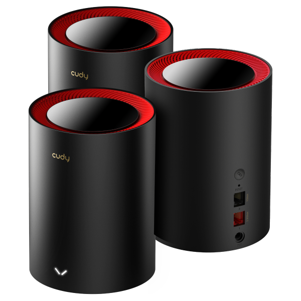 מגדיל טווח Cudy AX3000 Dual Band Wi-Fi 6 Mesh System M3000 3Pack