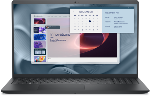 מחשב נייד Dell PV1520 i5-1334U 16GB 512Nvme 15.6 Ubuntu 3YOS