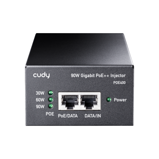 מזרק Cudy 90W Gigabit PoE Injector Adapter up to 100 Meters