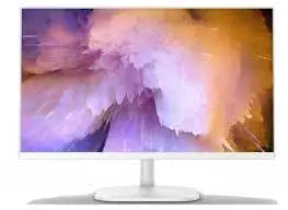 מסך לבן Solid F2712YW 27 FHD 5ms VA Speakers 120hz VGA HDMI