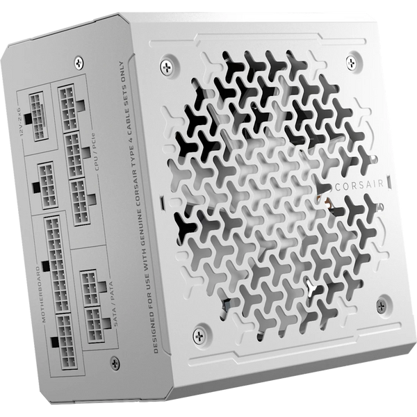 ספק Corsair RM1000e ATX3.1 Fully modular 80 Plus Gold White