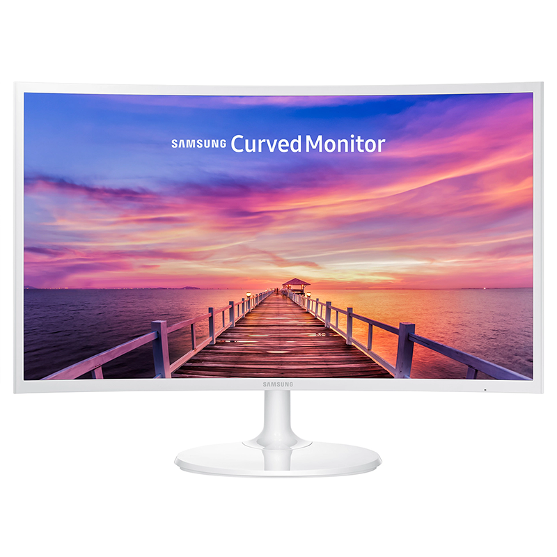 Samsung C27F391FHN Curved White Monitor