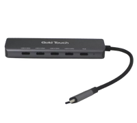 מפצל Gold-Touch USB 3.2 5-in-1 Type-c Hub PD