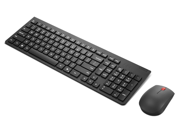 סט מקלדת ועכבר אלחוטי Lenovo Essential Gen2 עם מקש Copilot
