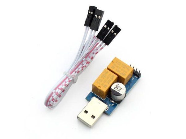USB WatchDog כפול ממסר לאתחול אוטומטי של מחשב
