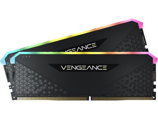 ז.לנייח CORSAIR Vengeance RGB RS 2X16 32GB DDR4 3600 For AMD CL18